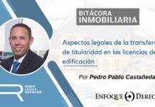 Aspectos legales de la transferencia de titularidad en las licencias de edificación