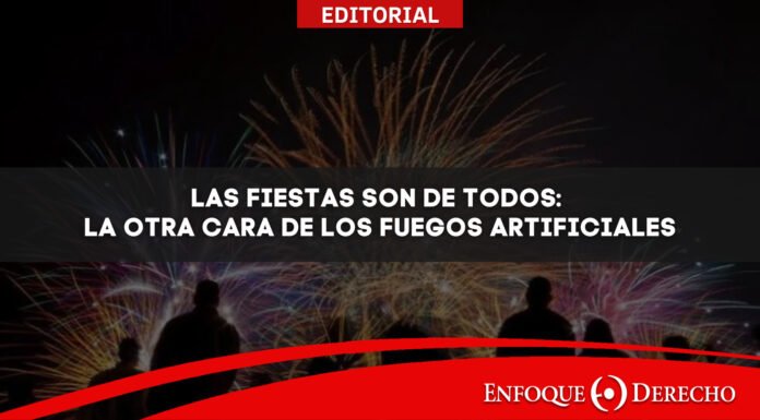 Las fiestas son de todos: la otra cara de los fuegos artificiales