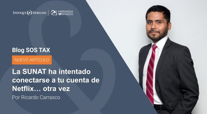 La SUNAT ha intentado conectarse a tu cuenta de Netflix… otra vez