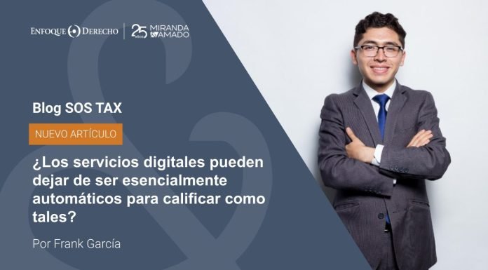 ¿Los servicios digitales pueden dejar de ser esencialmente automáticos para calificar como tales?
