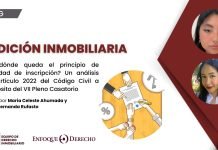 ¿En dónde queda el principio de prioridad de inscripción? Un análisis del Artículo 2022 del Código Civil a propósito del VII Pleno Casatorio