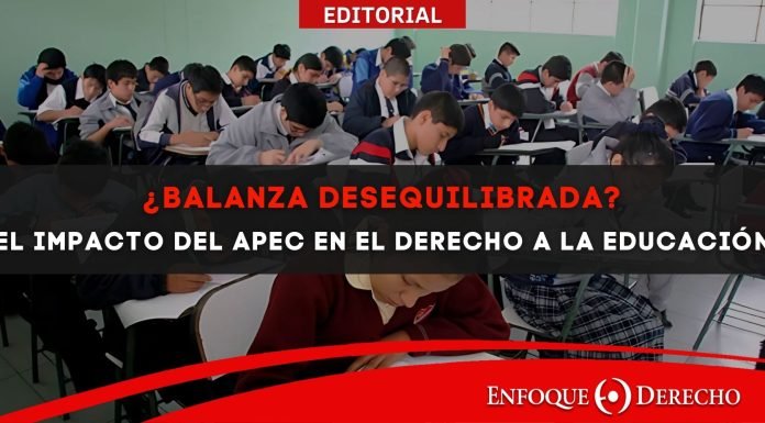 ¿Balanza desequilibrada? El impacto del APEC en el derecho a la educación