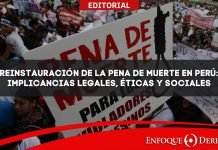 Reinstauración de la pena de muerte en Perú: implicancias legales, éticas y sociales
