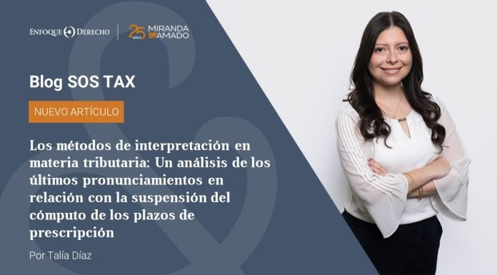 Los métodos de interpretación en materia tributaria: Un análisis de los últimos pronunciamientos en relación con la suspensión del cómputo de los plazos de prescripción
