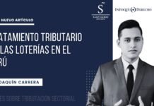 Tratamiento tributario de las loterías en el Perú