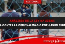 Editorial | Análisis de la Ley N.º 32330: ¿Lucha contra la criminalidad o populismo punitivo?