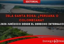 ¿Isla Santa Rosa peruana o colombiana? Análisis jurídico desde el Derecho Internacional