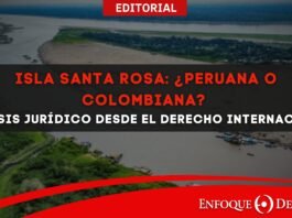 ¿Isla Santa Rosa peruana o colombiana? Análisis jurídico desde el Derecho Internacional