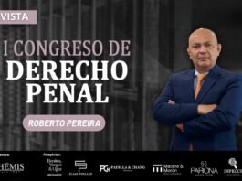 Entrevista | Roberto Pereira: I Congreso de Derecho Penal