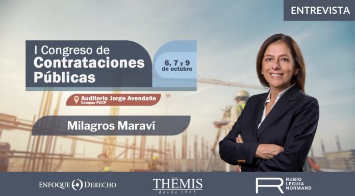 Entrevista | Milagros Maraví: I Congreso de Contrataciones Públicas