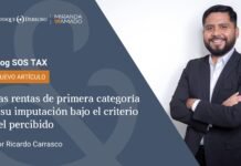 Las rentas de primera categoría y su imputación bajo el criterio del percibido