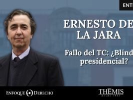 Entrevista | Ernesto De la Jara: Fallo del TC: ¿Blindaje Presidencial?